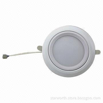 LED Downlight, 6-inch, 18W, 80Ra CRI, 2,700 to 5,700K, 80lm/W, CE/RoHS/CB Mark